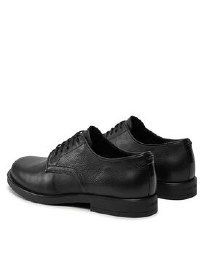 Calvin Klein Półbuty Derby Lth HM0HM01567 Czarny