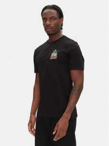 Volcom T-Shirt Catv A3512552 Czarny Classic Fit