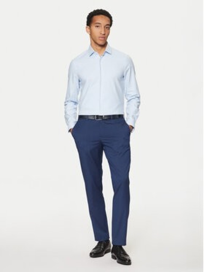 Calvin Klein Koszula K10K113854 Błękitny Slim Fit