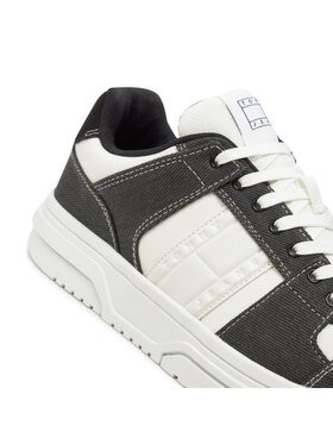 Tommy Jeans Sneakersy The Brooklyn Mix Material EM0EM01428 Czarny