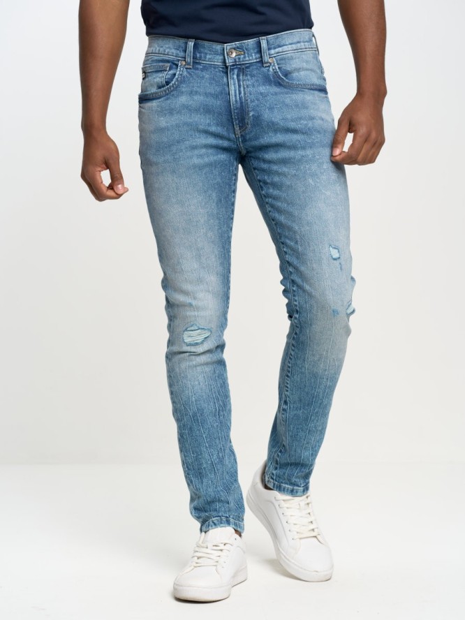 Spodnie jeans męskie skinny Owen 141