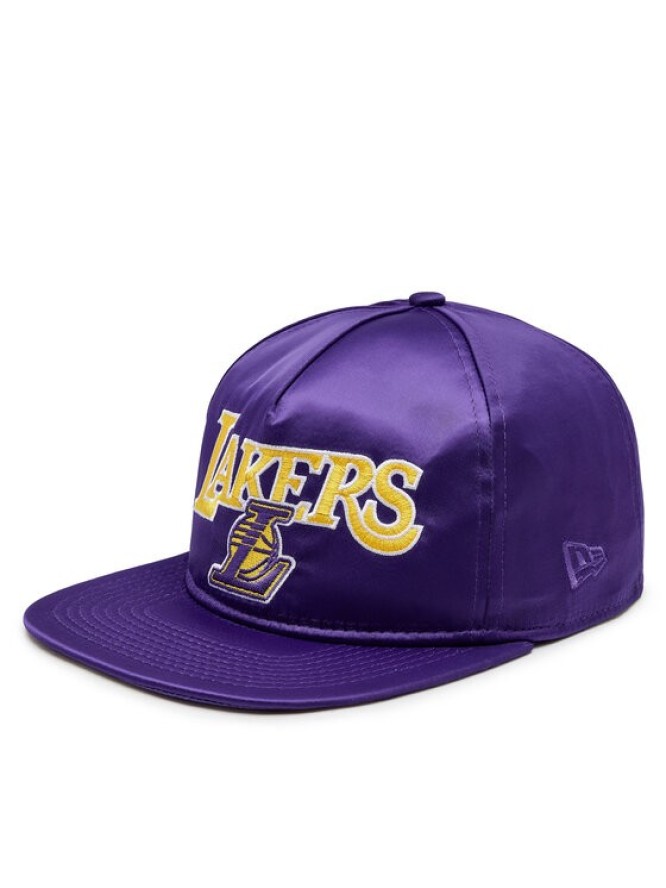 New Era Czapka Nba Patch Retro Golfer Lakers 60364180 Fioletowy