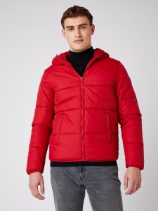 WRANGLER THE PUFFER MĘSKA KURTKA ZIMOWA RED W4D6WRX47