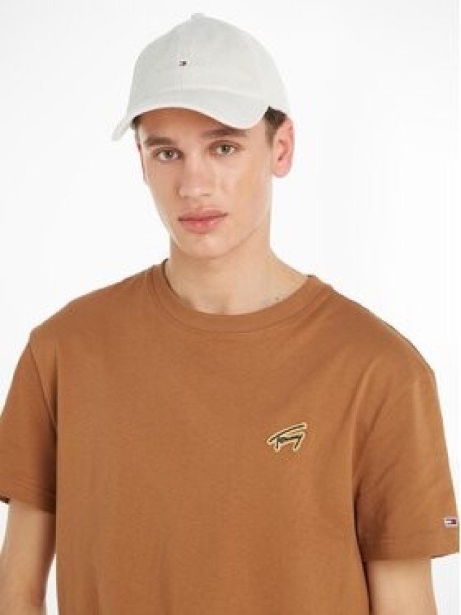 Tommy Jeans Czapka z daszkiem Im Tju Sport Corduroy Cap AU0AU01807 Écru