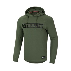 Longsleeve męski Pitbull z kapturem Spandex Mercado Hilltop