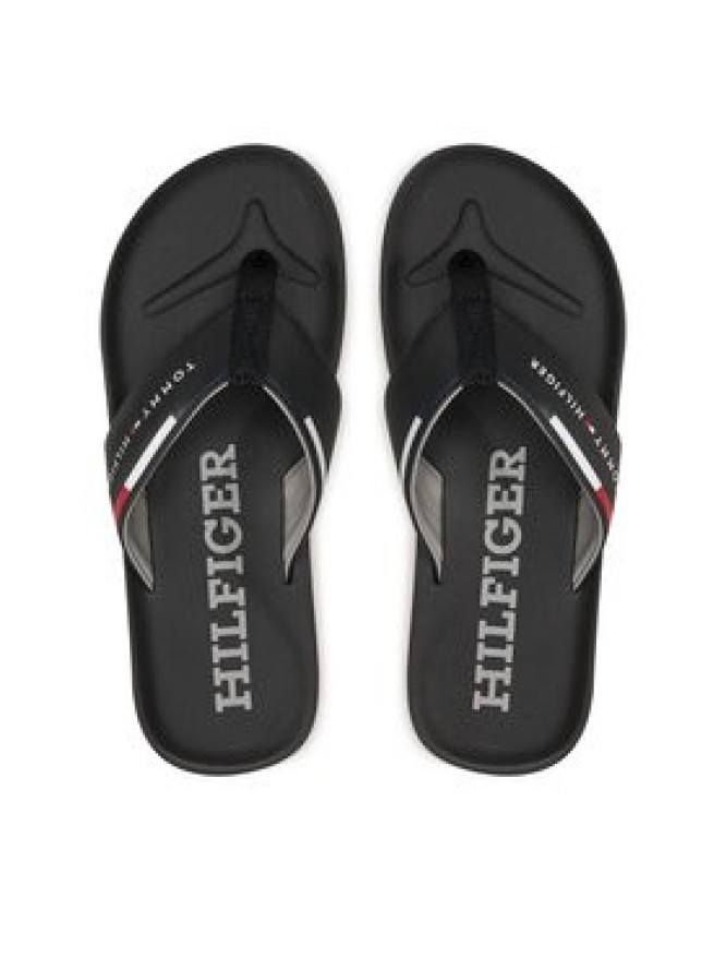 Tommy Hilfiger Japonki Comfort Hilfiger Beach Sandal FM0FM05096 Czarny