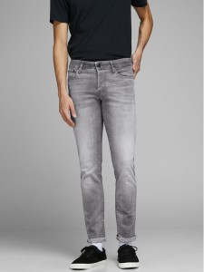 Jack&Jones Jeansy Glenn 12147024 Szary Slim Fit