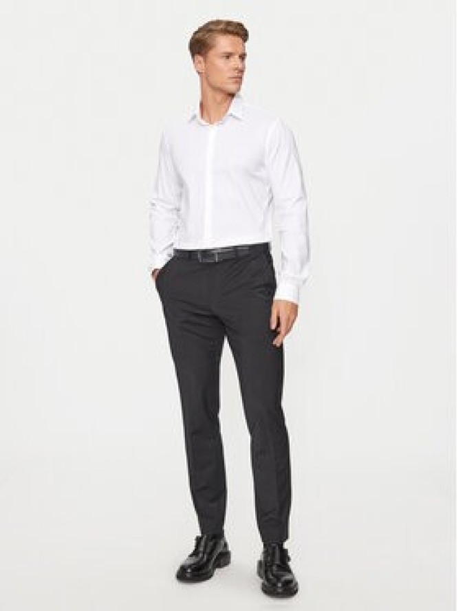 Calvin Klein Koszula K10K113182 Biały Slim Fit