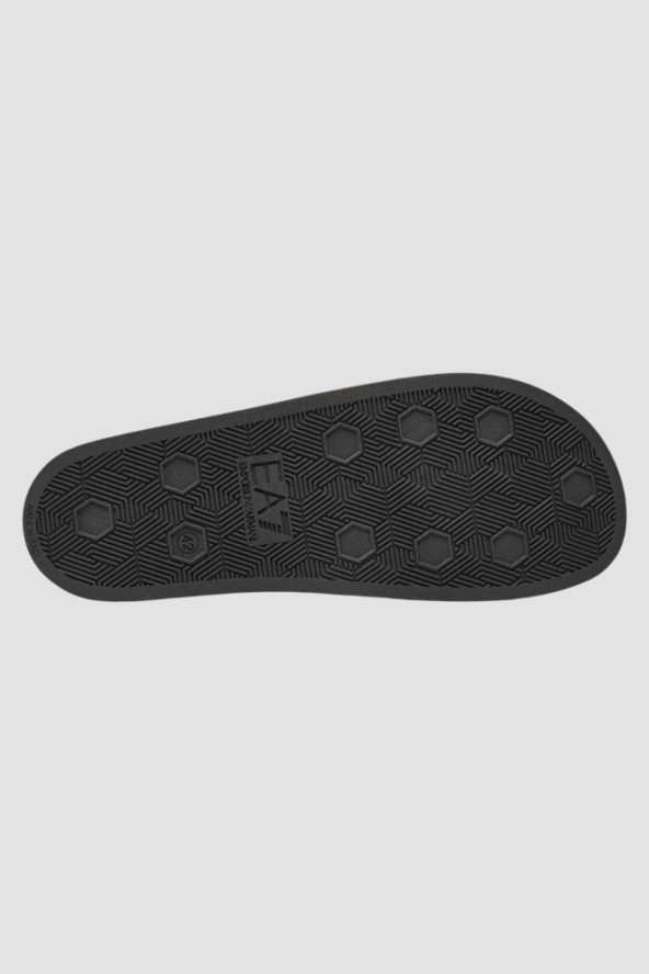 EA7 Zielone klapki Flip flops