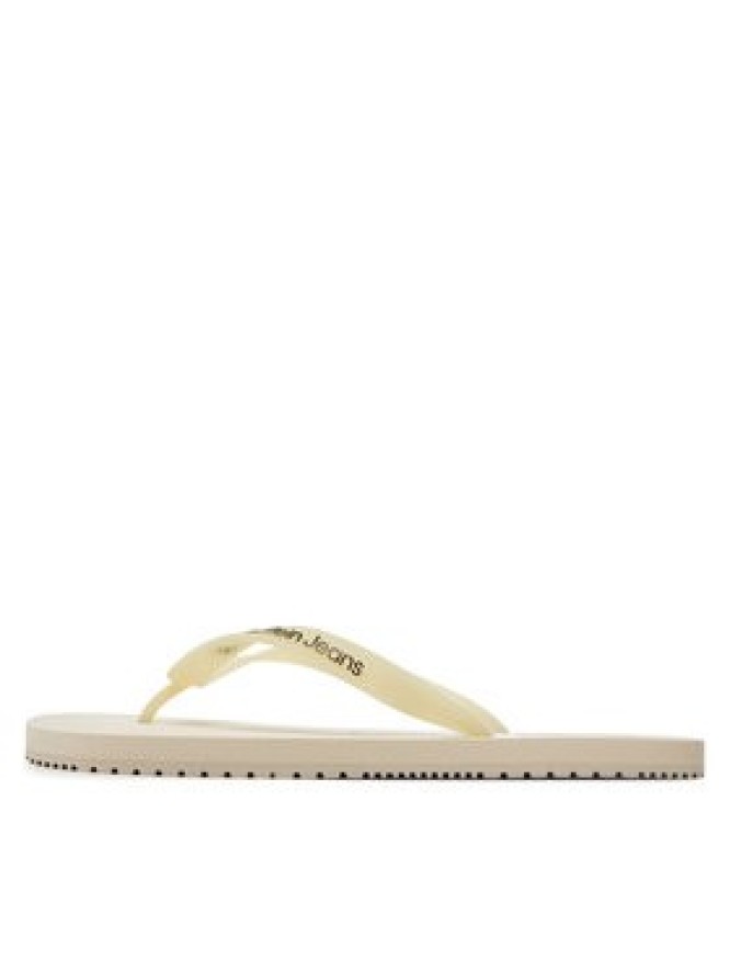 Calvin Klein Jeans Japonki Beach Sandal Monogram Tpu YM0YM00838 Beżowy