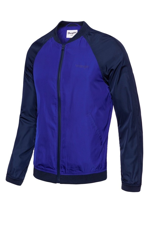 KURTKA WRANGLER BOMBER SURF BLUE W4745XC6U