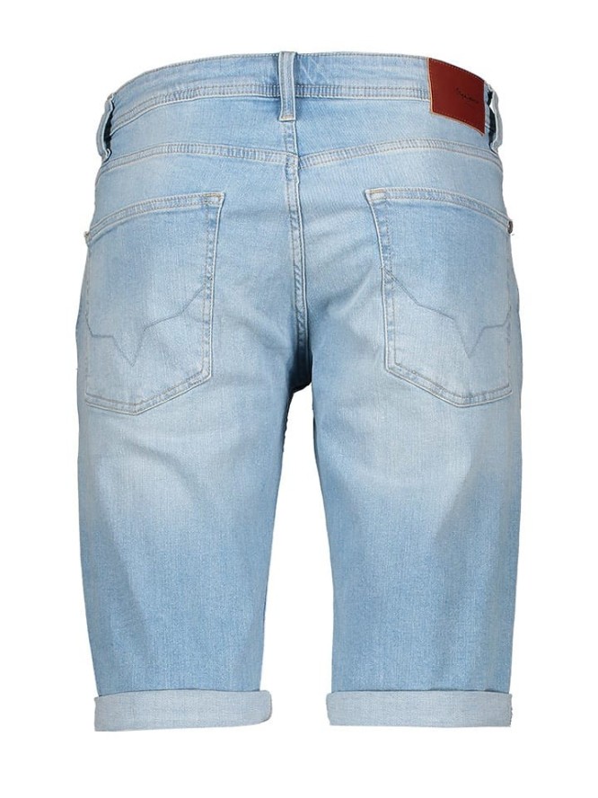 Pepe Jeans Szorty dżinsowe - Regular fit - w kolorze błękitnym rozmiar: W38