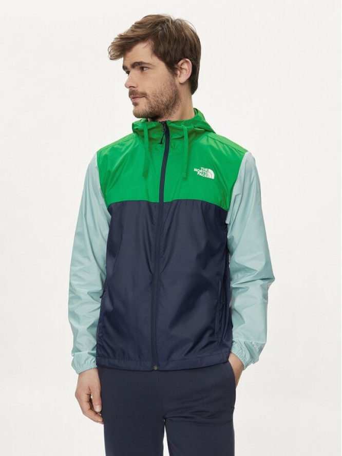 The North Face Wiatrówka Cyclone III NF0A82R9 Granatowy Regular Fit