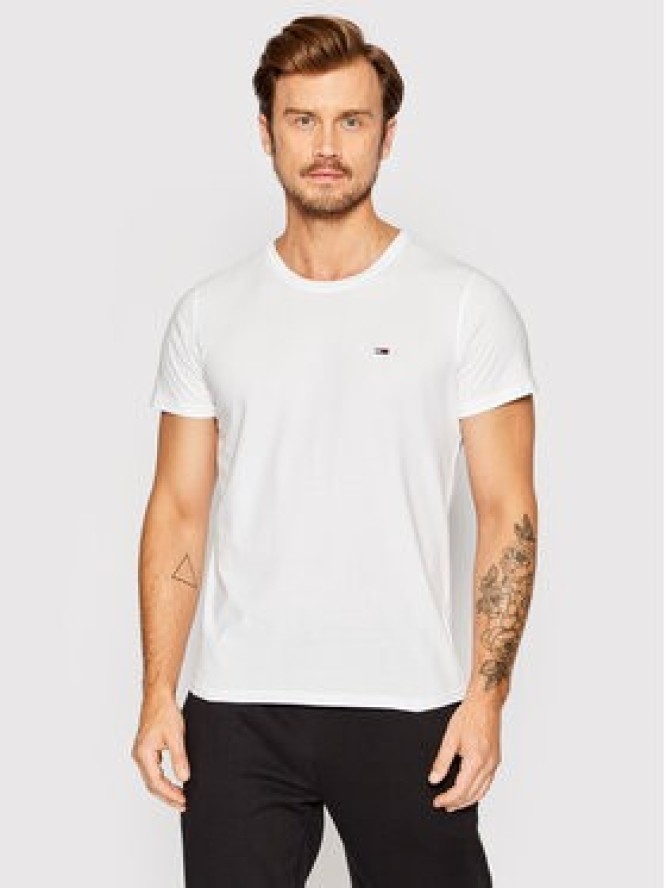 Tommy Jeans Komplet 2 t-shirtów DM0DM15381 Kolorowy Slim Fit