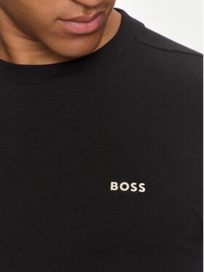 Boss Longsleeve 50506365 Czarny Regular Fit