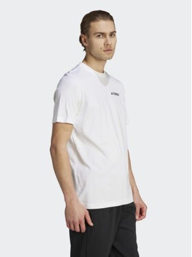 adidas T-Shirt IL2648 Biały Regular Fit