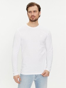 Boss Longsleeve Tacls 50512111 Biały Regular Fit