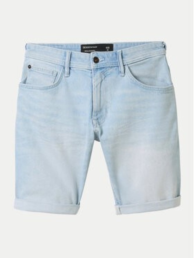 Tom Tailor Denim Szorty jeansowe 1040209 Niebieski Regular Fit
