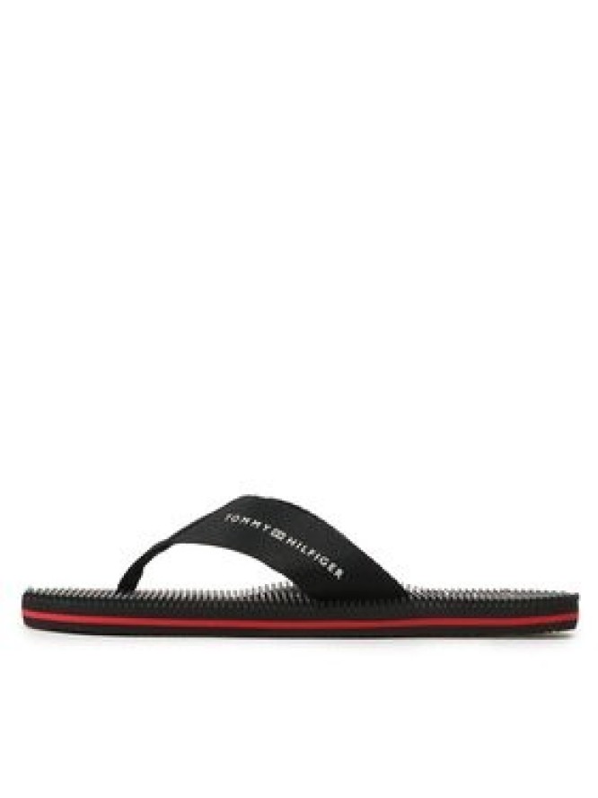 Tommy Hilfiger Japonki Massage Footbed FM0FM04474 Czarny