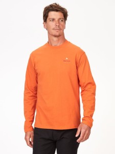 Marmot Koszulka "Marmot For Life" w kolorze pomarańczowym rozmiar: S
