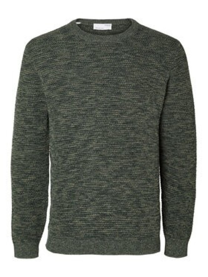 Selected Homme Sweter 16059390 Zielony Regular Fit