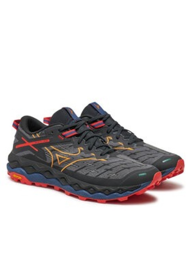 Mizuno Buty do biegania Wave Mujin 10 J1GJ2470 Czarny