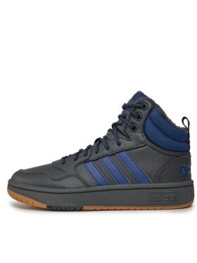 adidas Sneakersy Hoops 3.0 Mid IF2635 Szary