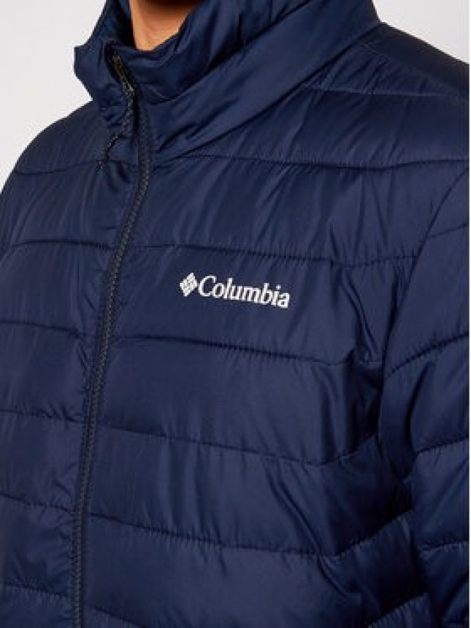 Columbia Kurtka puchowa Powder Lite 1698001 Granatowy Regular Fit