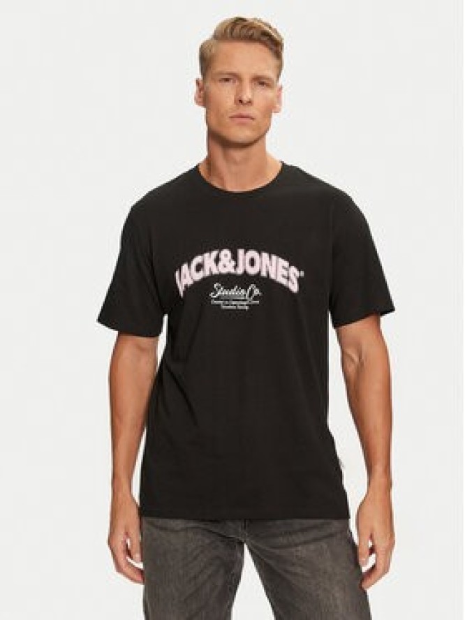 Jack&Jones Komplet 2 t-shirtów Bronx 12271571 Czarny Relaxed Fit