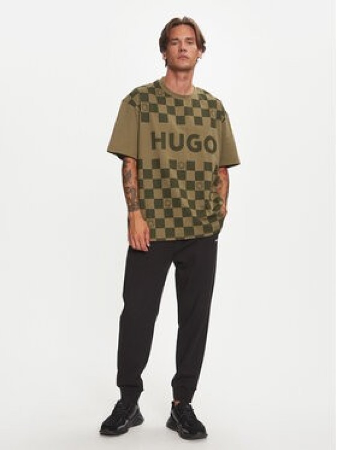 Hugo T-Shirt Narliparo 50517942 Zielony Loose Fit