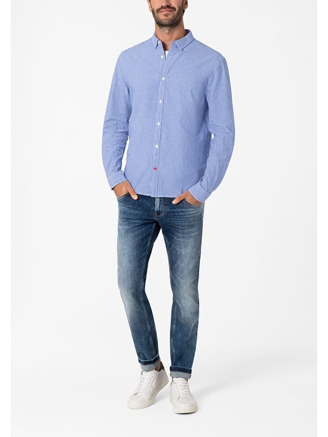 Timezone Koszula - Slim fit - w kolorze błękitnym rozmiar: 3XL