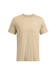 T-shirt męski Under Armour UA M Sportstyle Lc Ss - beżowy