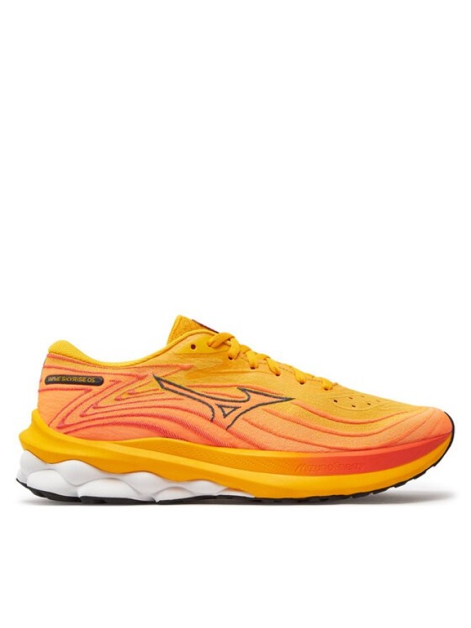 Mizuno Buty do biegania Wave Skyrise 5 J1GC2409 Pomarańczowy