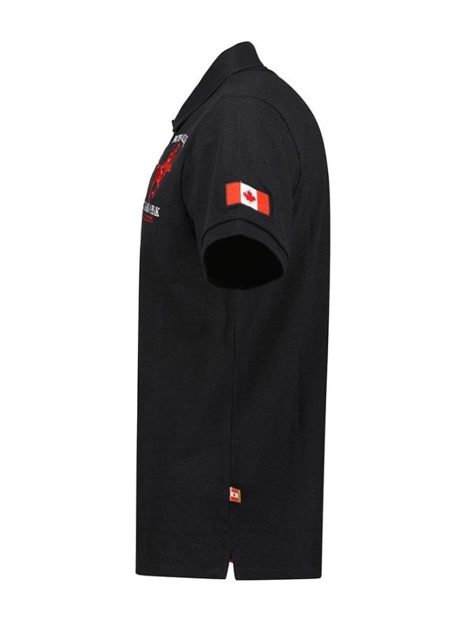 Canadian Peak Koszulka polo "Klubeak" w kolorze czarnym rozmiar: XL