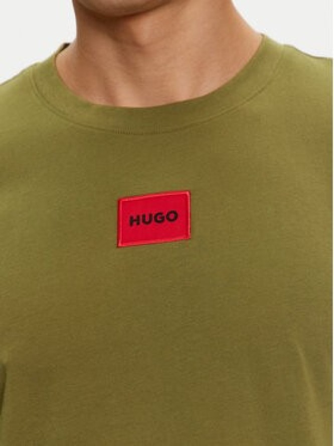 Hugo T-Shirt Diragolino212 50447978 Zielony Regular Fit