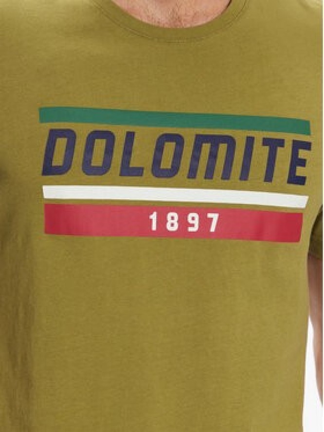 Dolomite T-Shirt 289177-1406 Khaki Regular Fit