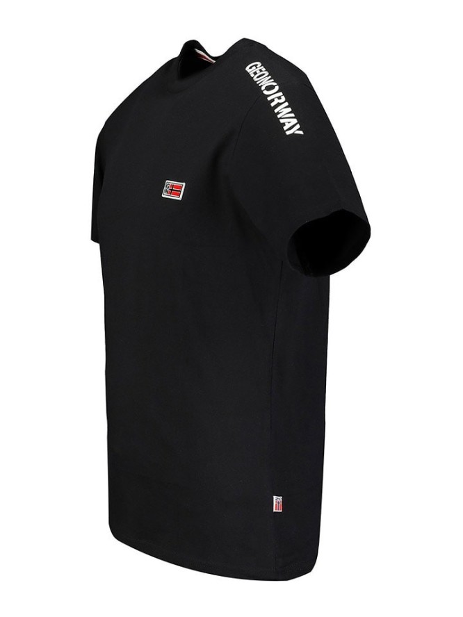 Geographical Norway Koszulka "Jaredo" w kolorze czarnym rozmiar: XL