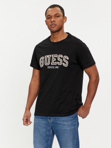 Guess T-Shirt M4GI62 I3Z14 Czarny Regular Fit