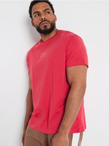 Koszulka z nadrukiem - różowy
