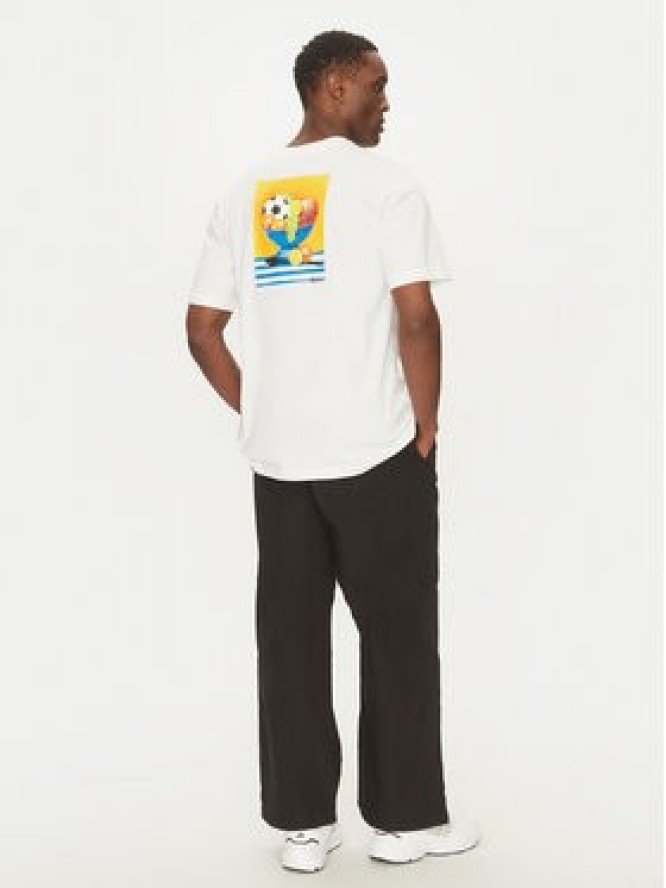 adidas T-Shirt Lounge Still Life Bowl Graphic JJ3962 Biały Regular Fit