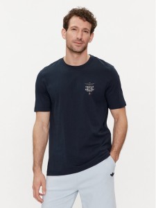 Aeronautica Militare T-Shirt 241TS2062J592 Granatowy Regular Fit