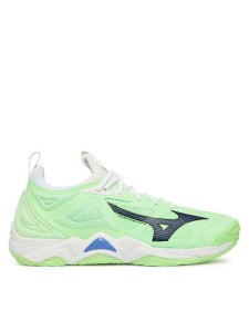 Mizuno Buty halowe Wave Momentum 3 V1GA2312 Zielony