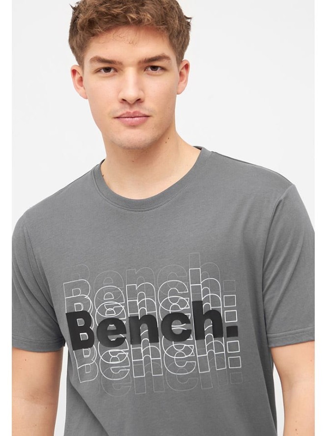 Bench Koszulka "Benzino" w kolorze szarym rozmiar: 48