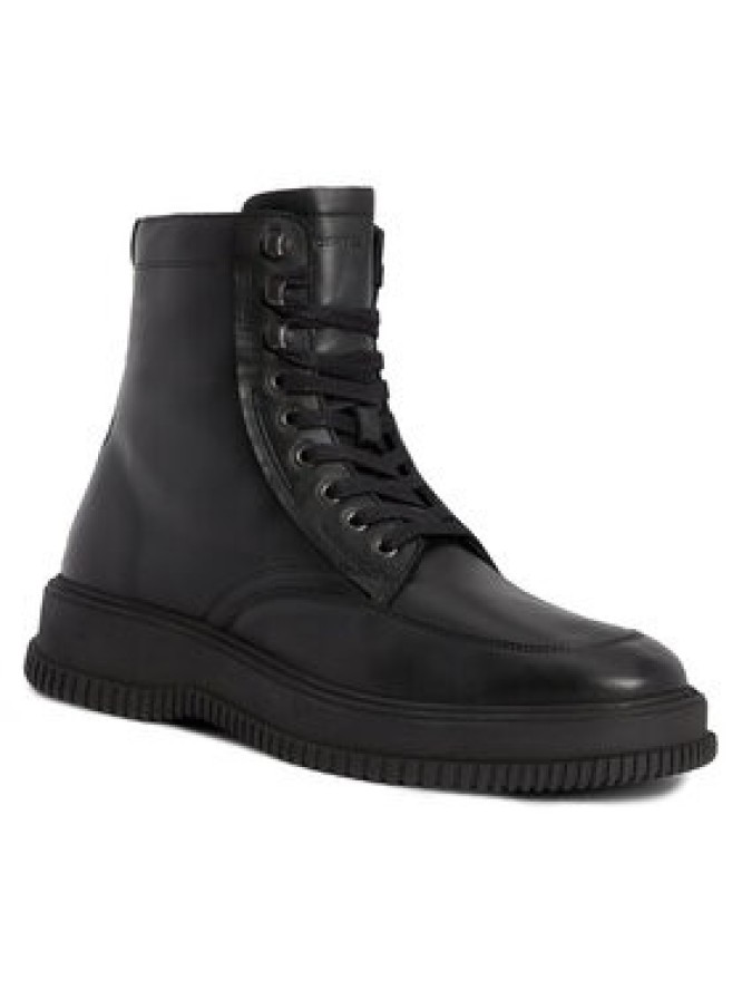 Tommy Hilfiger Kozaki Th Everyday Class Termo Lth Boot FM0FM04658 Czarny