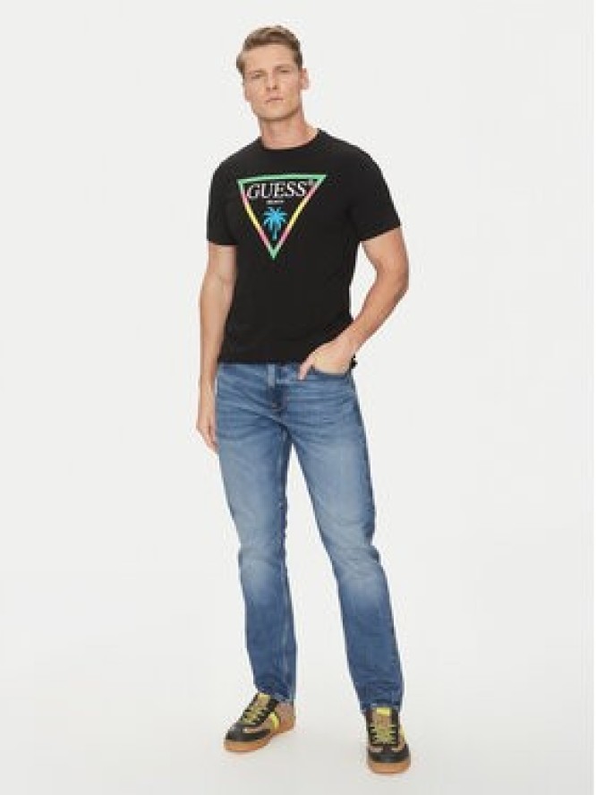Guess Jeansy M5RAS2 D5KP2 Niebieski Slim Fit