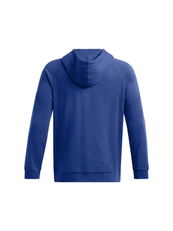 Bluza dresowa nierozpinana z kapturem męska Under Armour UA Rival Fleece Logo HD - niebieska