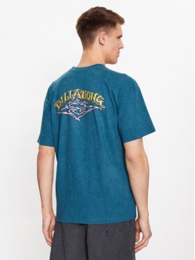 Billabong T-Shirt Arch ABYZT01736 Niebieski Regular Fit