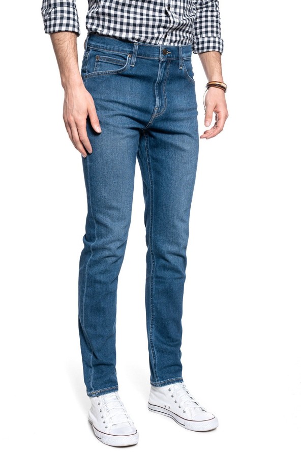 LEE AUSTIN MĘSKIE SPODNIE JEANSOWE MID WORN IN RAY L733NOWH