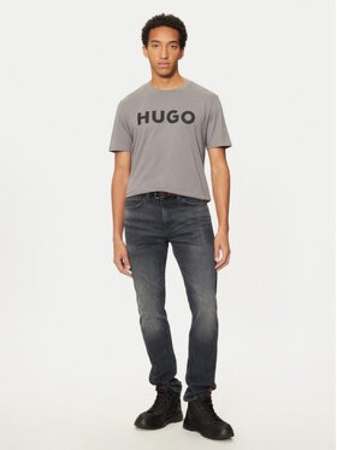 Hugo T-Shirt Dulivio 50467556 Szary Regular Fit