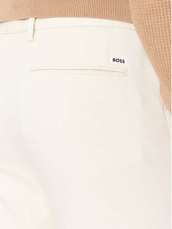 Boss Chinosy Kaito1 50499630 Écru Slim Fit